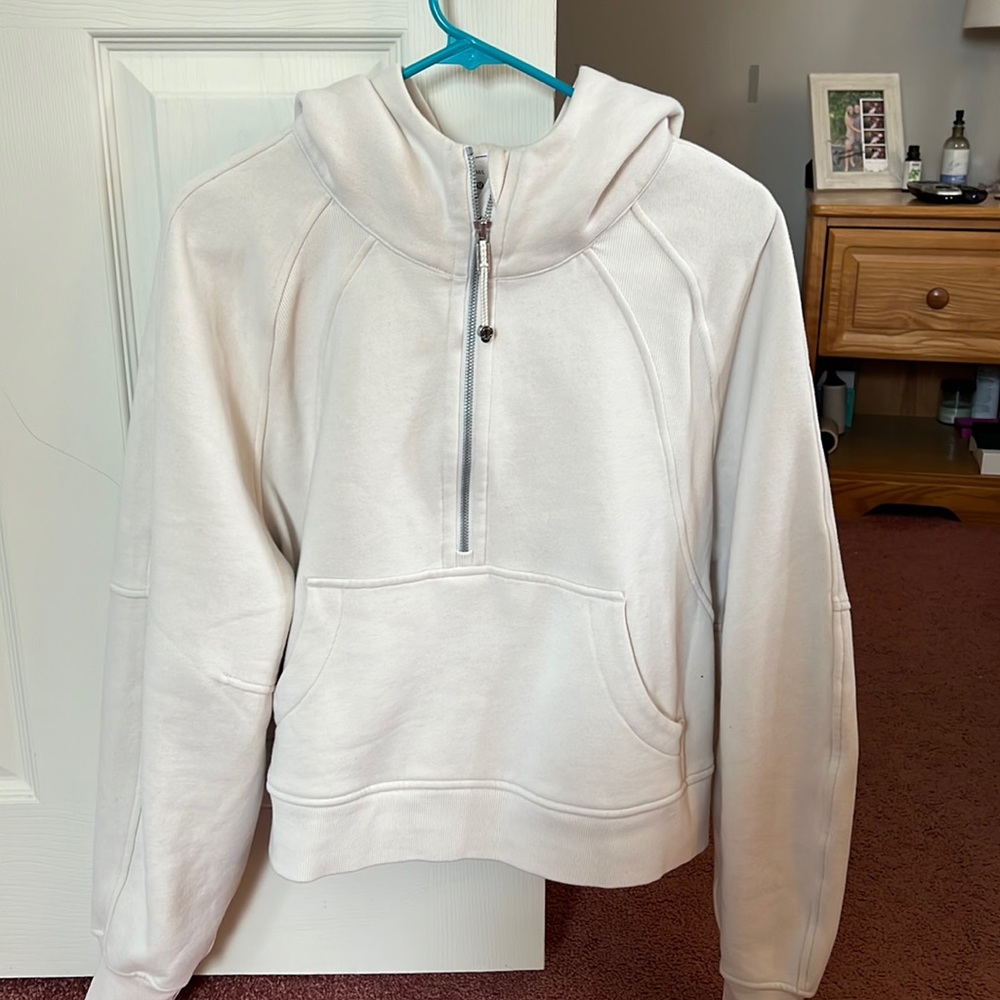 Lululemon 1/4 Zip Scuba Hoodie